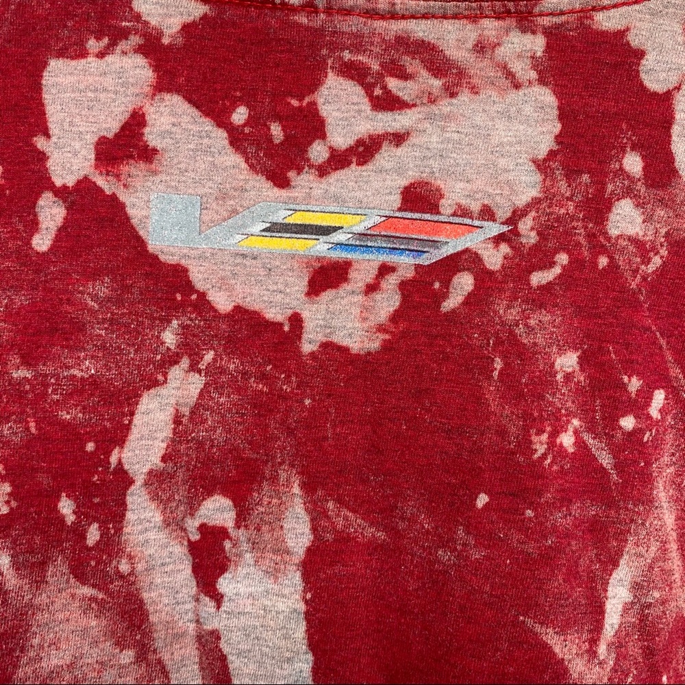 Cadillac Reverse Tie Dye Short Sleeve Racing Tee - Picture 8 of 8